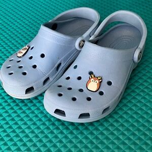 CROCS Unisex Sky Blue Colors Classic Clogs | 4M - 6W